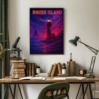 Rhode Island Lighthouse Poster