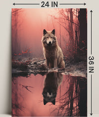 Reflections Of The Wild Poster PosterGoat
