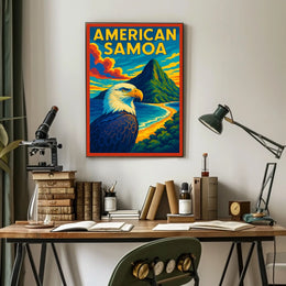 American Samoa Scenic Poster