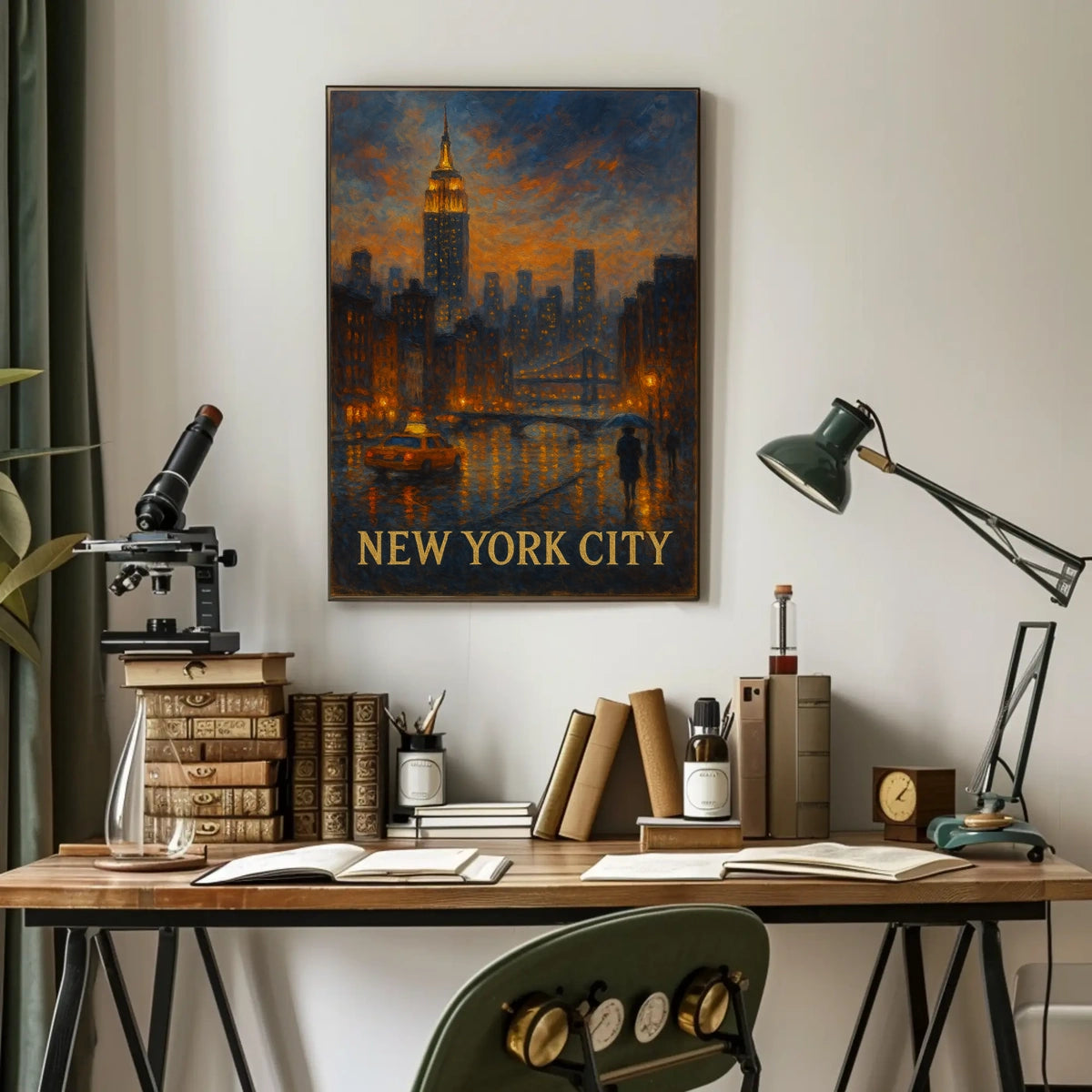 New York City Skyline Poster