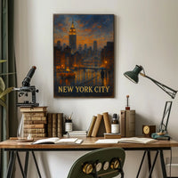 New York City Skyline Poster