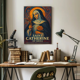 Saint Catherine of Siena Poster