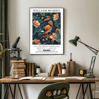 The Artistry of Cotton Prints Exhibition Cultural Poster