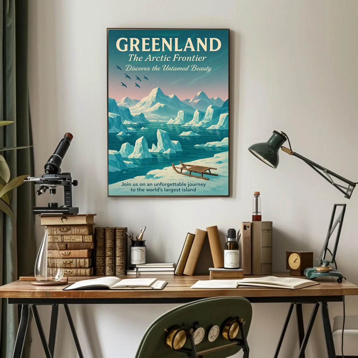 Greenland The Arctic Frontier Poster