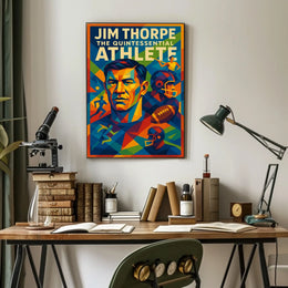 Jim Thorpe The Quintessential Athlete Jim Thorpe Poster