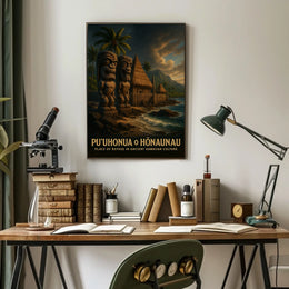 PuUhonua O Hōnaunau Place Of Refuge Poster