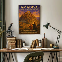 Amadiya Home to the Three Wise Men Poster
