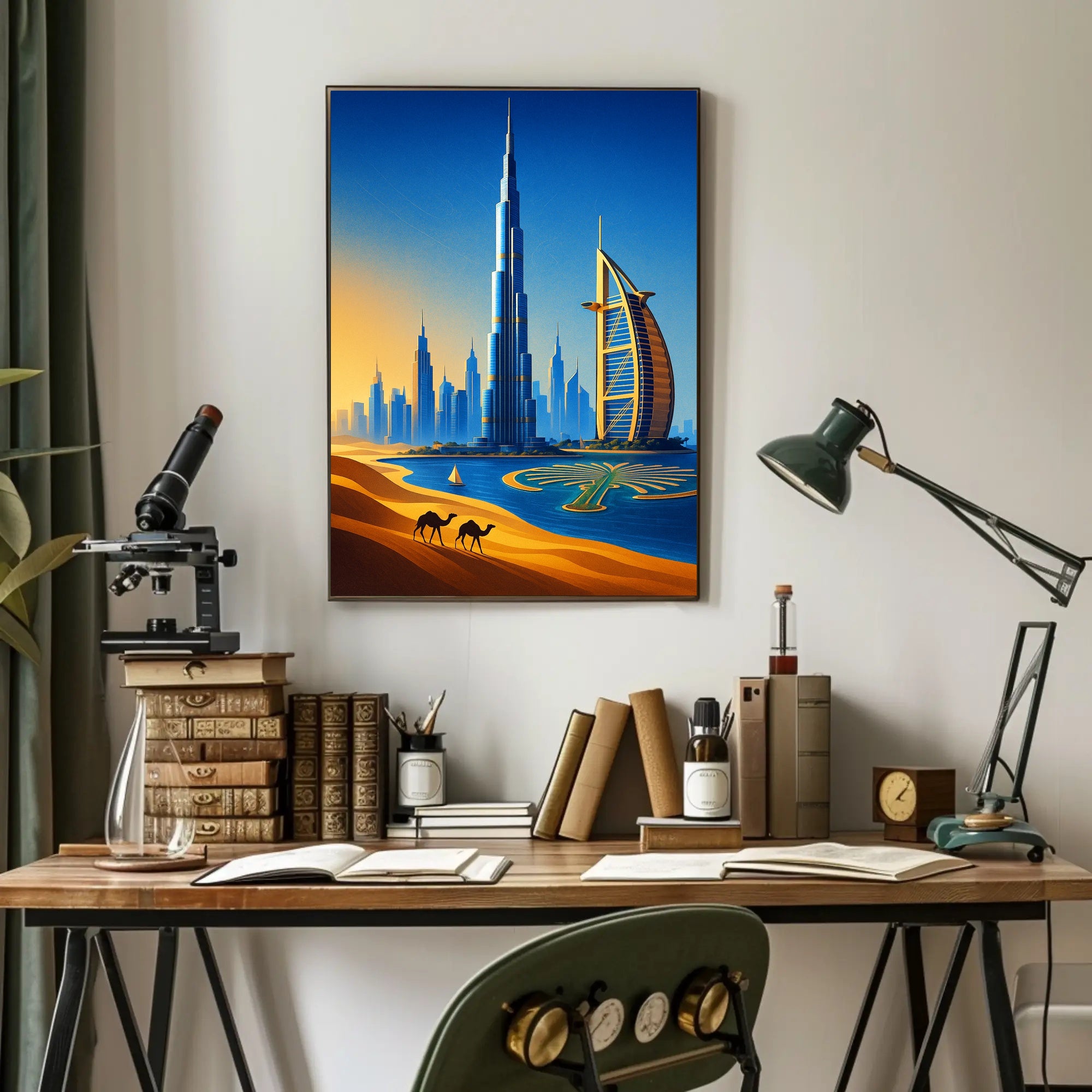 Modern Marvels of Dubai Poster