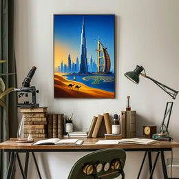 Modern Marvels of Dubai Poster