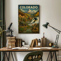 Discover Colorado Poster