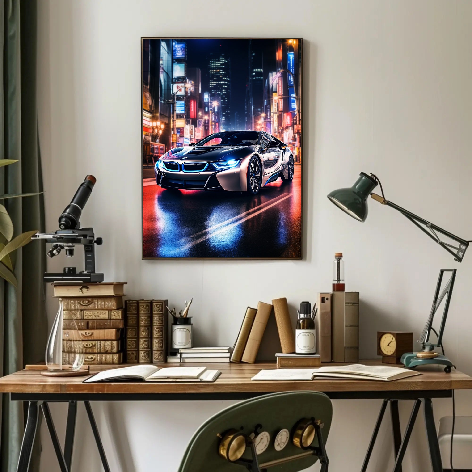 Sleek Urban Drive Poster PosterGoat