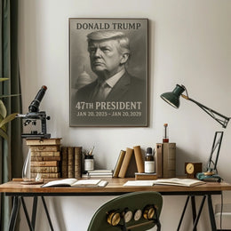Donald Trump 47th President Poster