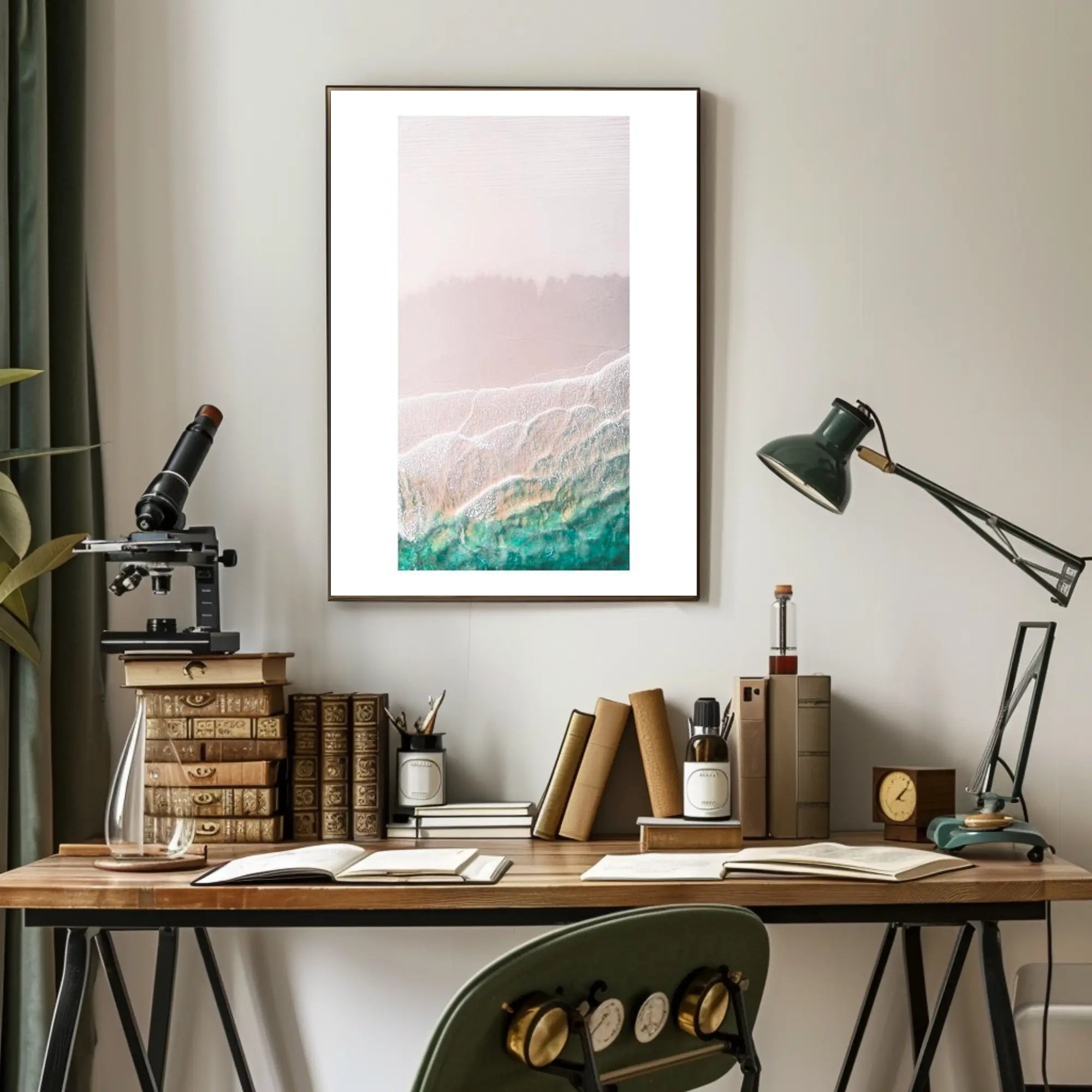 Tranquil Shoreline Poster PosterGoat