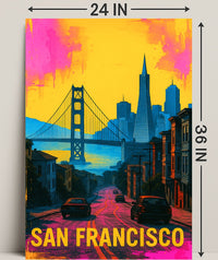 San Francisco Vibes Poster PosterGoat