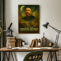 Chester Arthur 21St President Poster