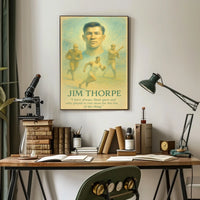 Celebrating Jim Thorpe Athletic Excellence Jim Thorpe Poster