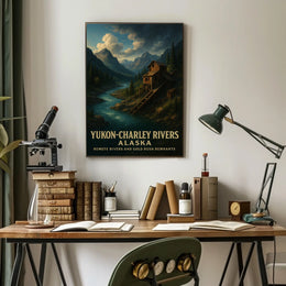 Yukon-Charley Rivers, Alaska Poster