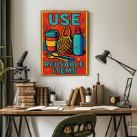 Use Reusable Items Poster