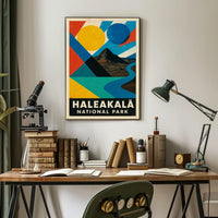 Haleakalā National Park Adventure Travel Poster