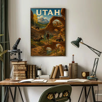 Utah Adventure Landscape Poster