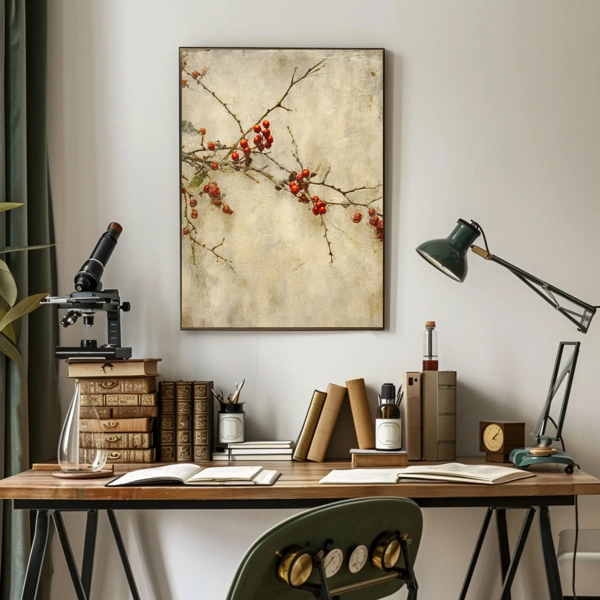 Winter Berries Poster