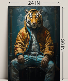 The Urban Tiger Poster PosterGoat
