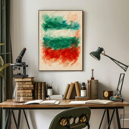 Abstract Watercolor Expression Abstract Poster