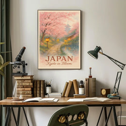 Japan Kyoto in Bloom Poster