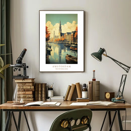 Amsterdam The Netherlands Poster