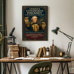 Charles Cotesworth Pinckney Statesman and Soldier Poster