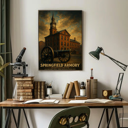 Springfield Armory Historic Military Poster