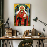 Iconic Religious Figure Poster