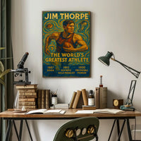 Jim Thorpe Legendary Athlete Jim Thorpe Poster