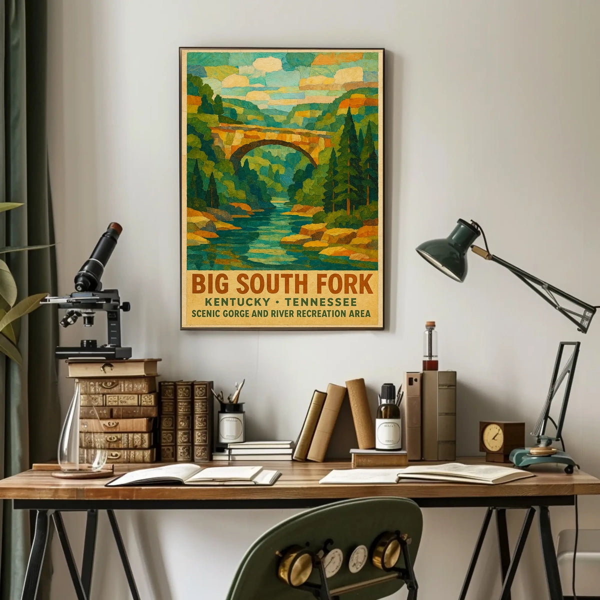 Big South Fork Scenic Area Poster