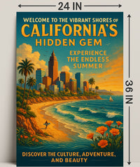 Californias Hidden Gem Poster PosterGoat
