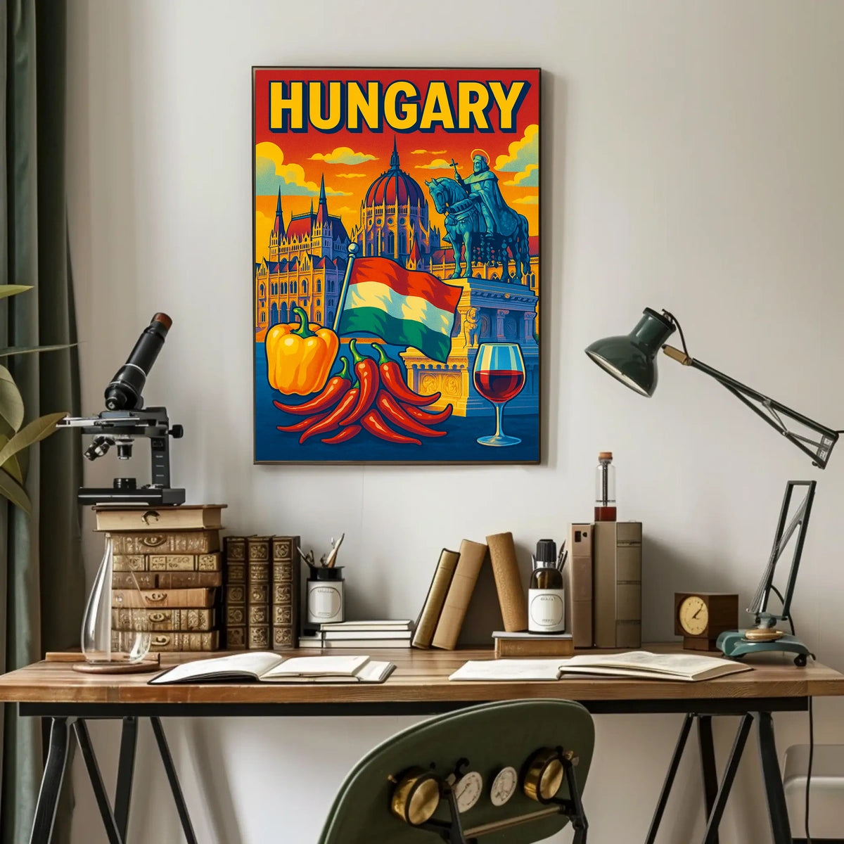Vibrant Hungary Poster