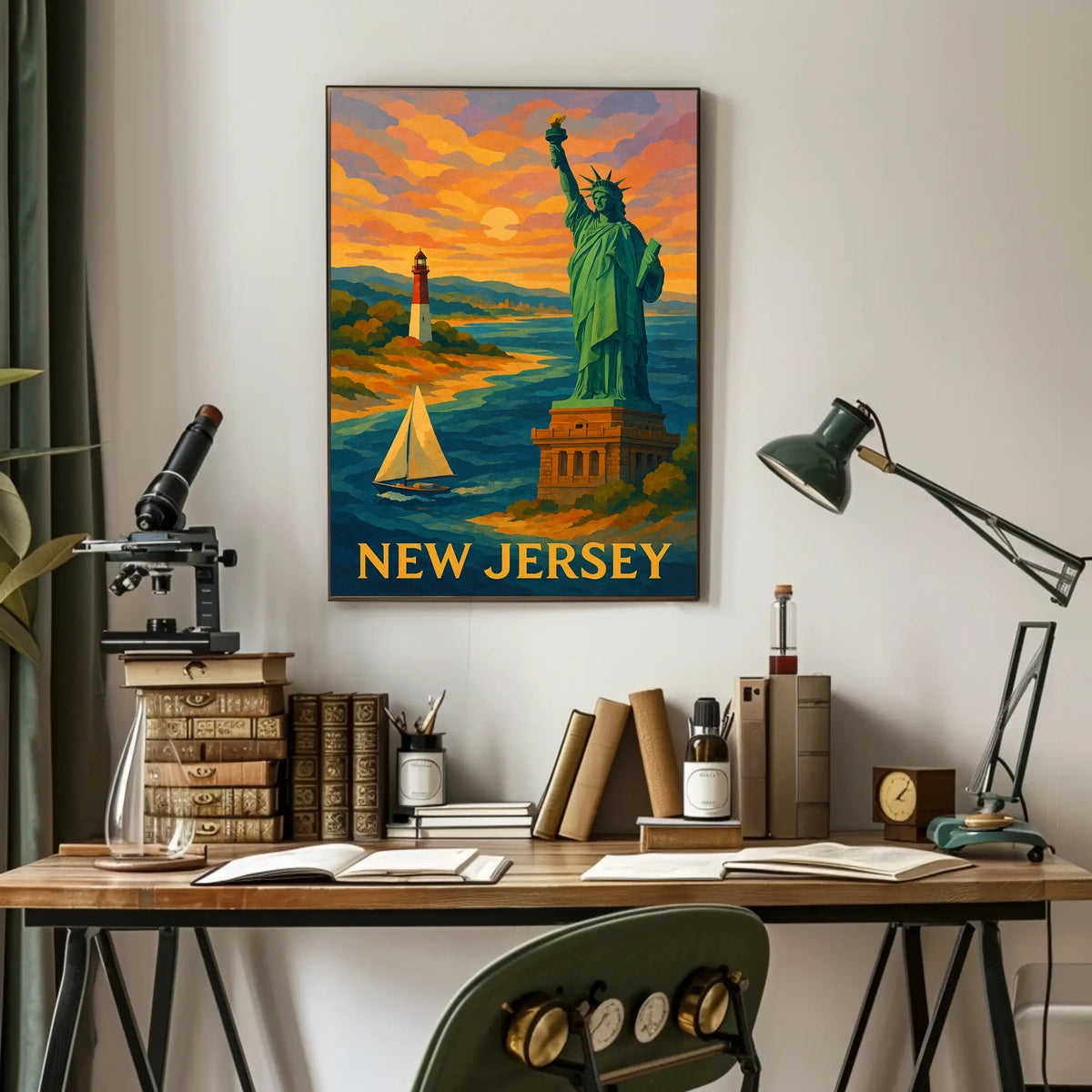 New Jersey Scenic Poster