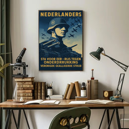 Stand for Honor Rise Against Oppression Poster