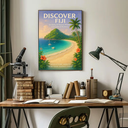Discover Fiji Poster