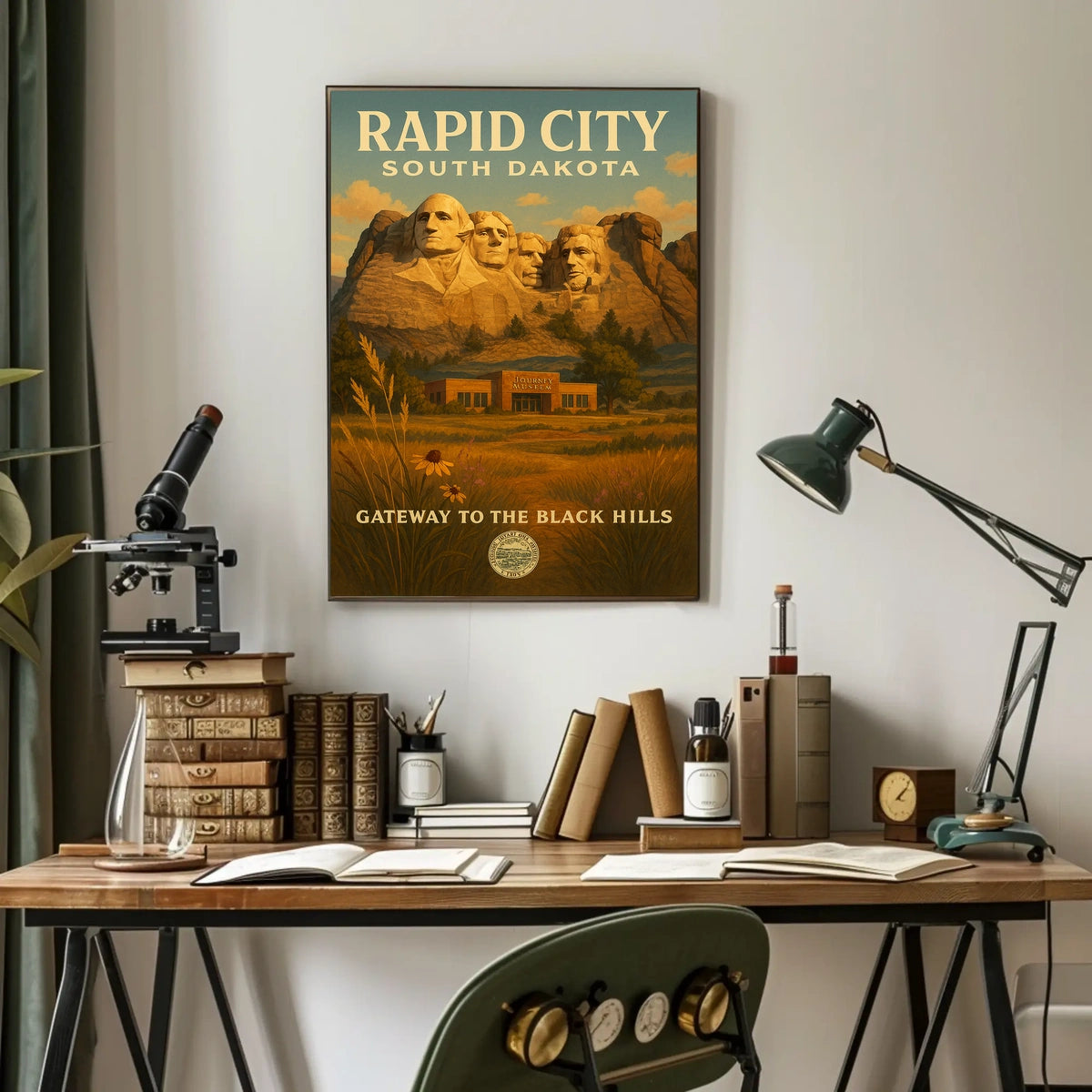 Gateway to the Black Hills Poster