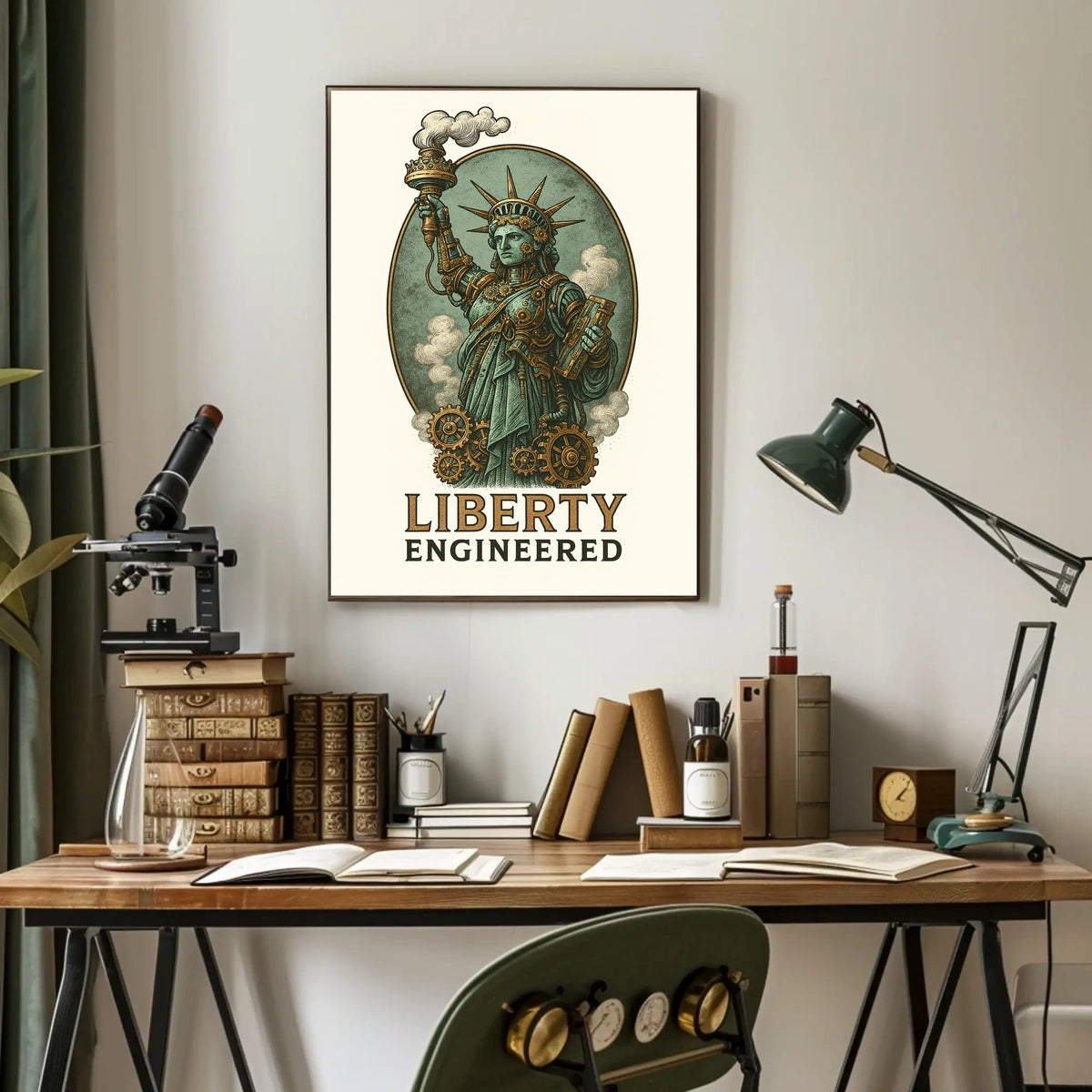 Liberty Engineered Poster