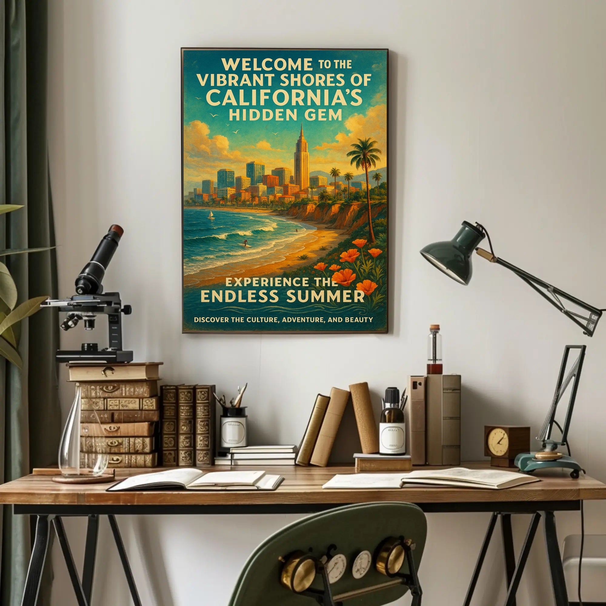 Welcome to Californias Hidden Gem Poster PosterGoat