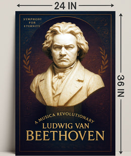 Ludwig van Beethoven A Musical Revolutionary Poster PosterGoat