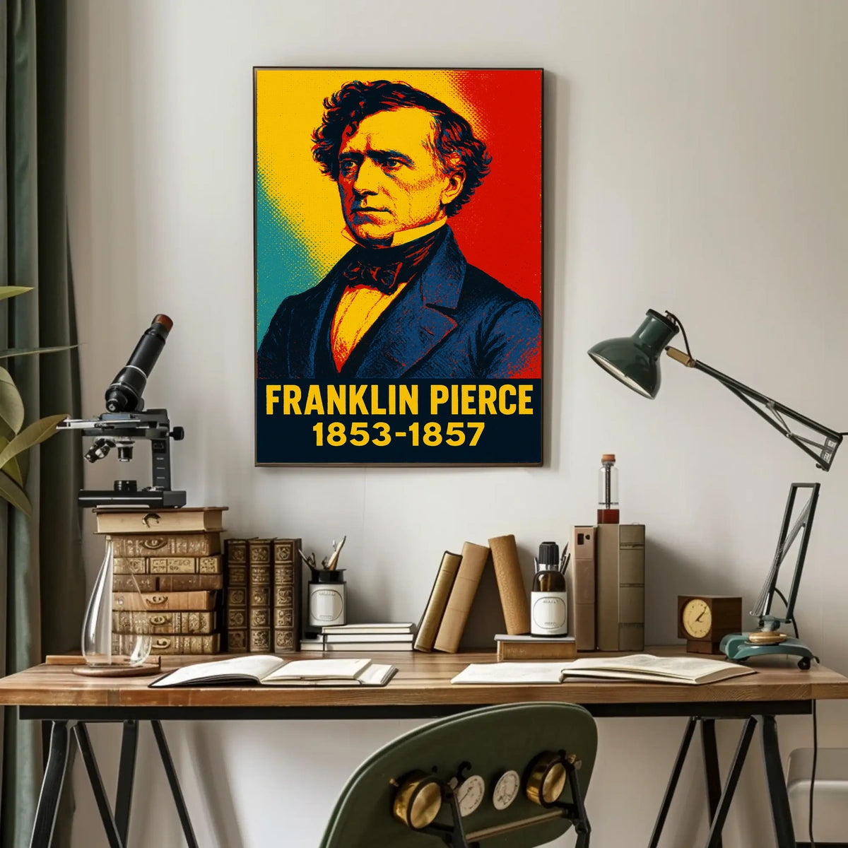 Franklin Pierce 14Th President Poster