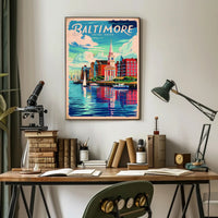 Baltimore Travel Poster
