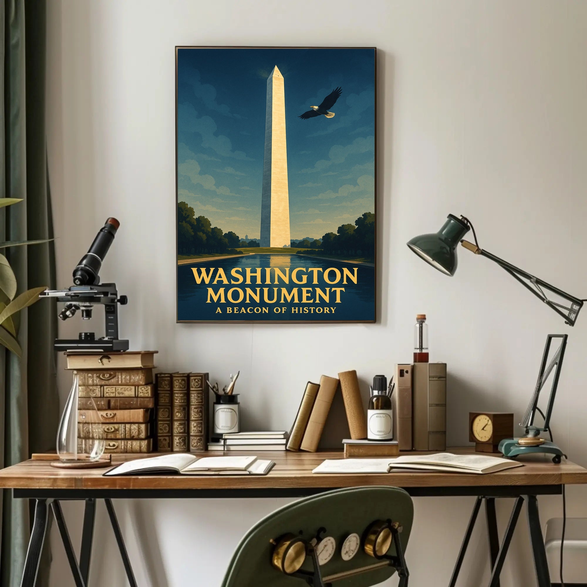 Washington Monument A Beacon of History Poster PosterGoat