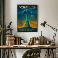Syracuse A Timeless Landmark Poster