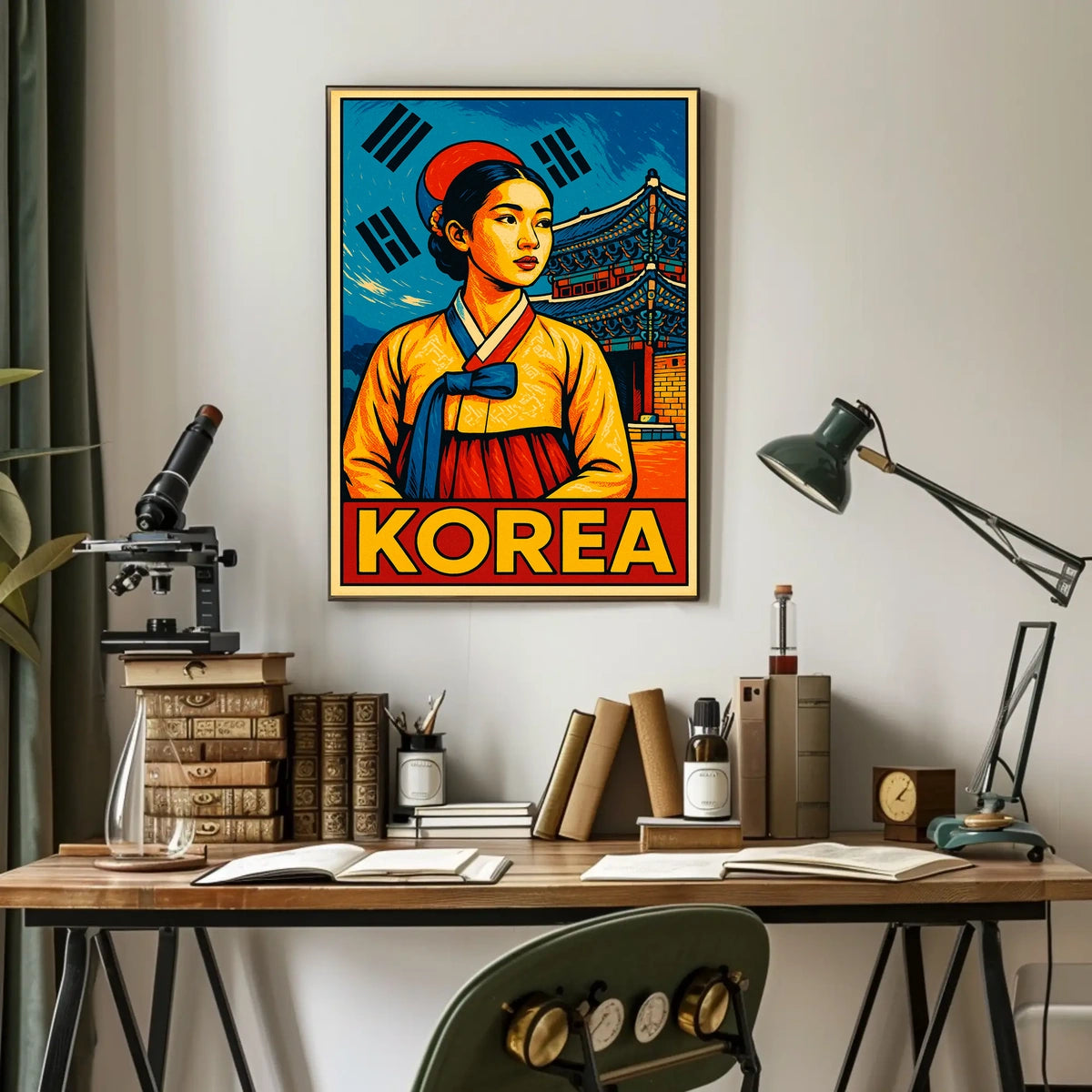 Korea Cultural Heritage Poster