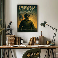 Forward To Victory Poster