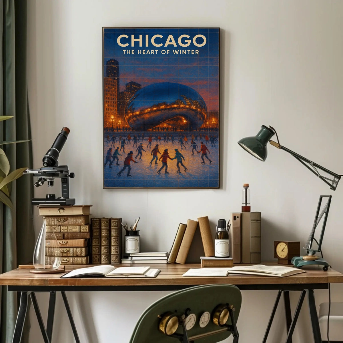 Chicago The Heart Of Winter Poster